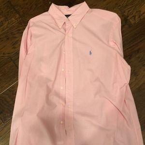 Polo Ralph Lauren Pink Checkered Button Down XL